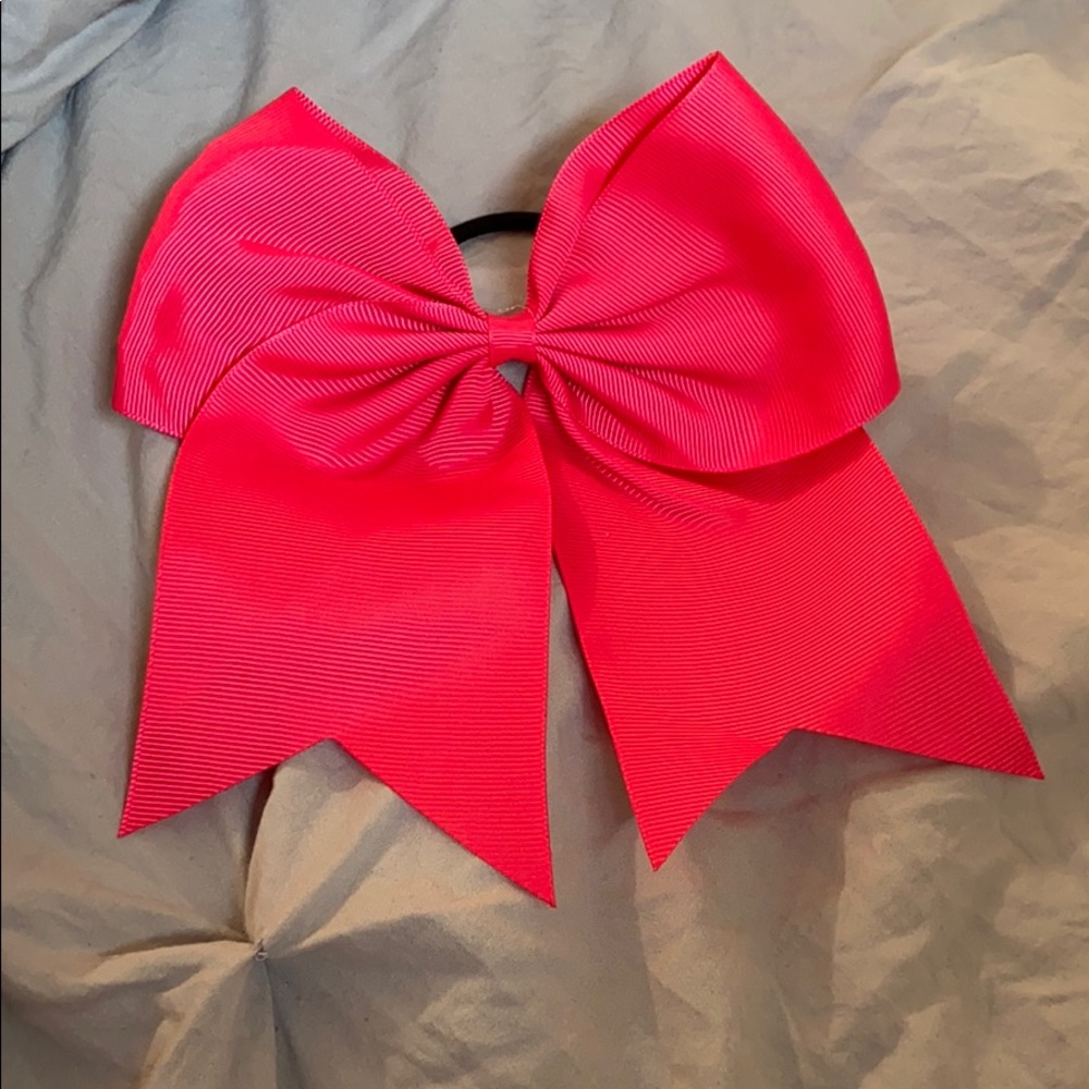 Hot Pink Cheer Bow 🎀